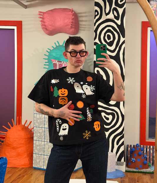 One-of-a-kind Holiday Tee - Medium