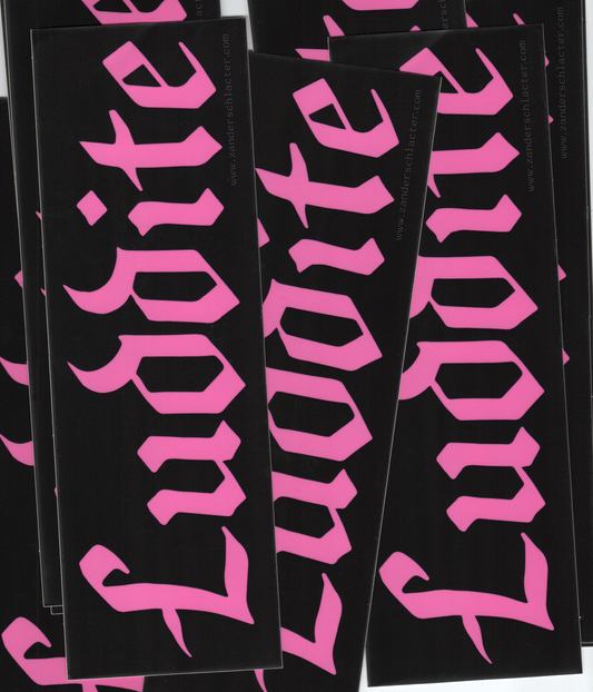 Luddite Bumper Sticker