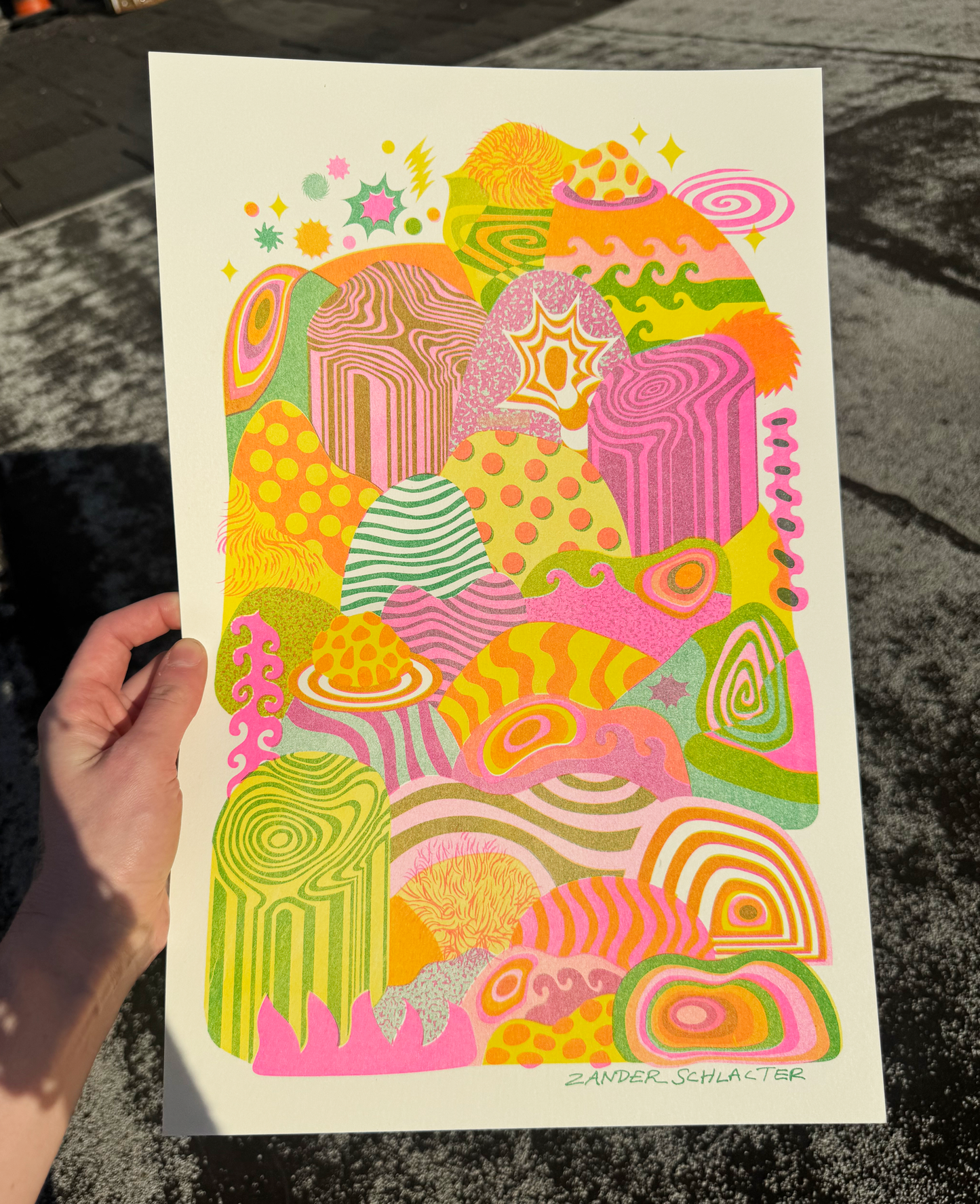 Risograph Poster
