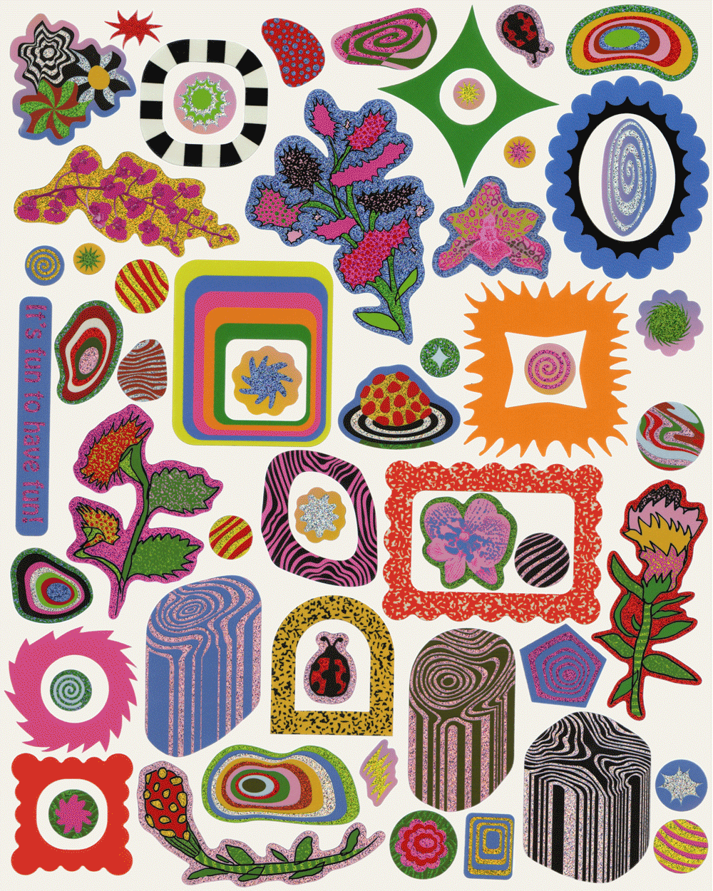 Floral Sticker Sheet