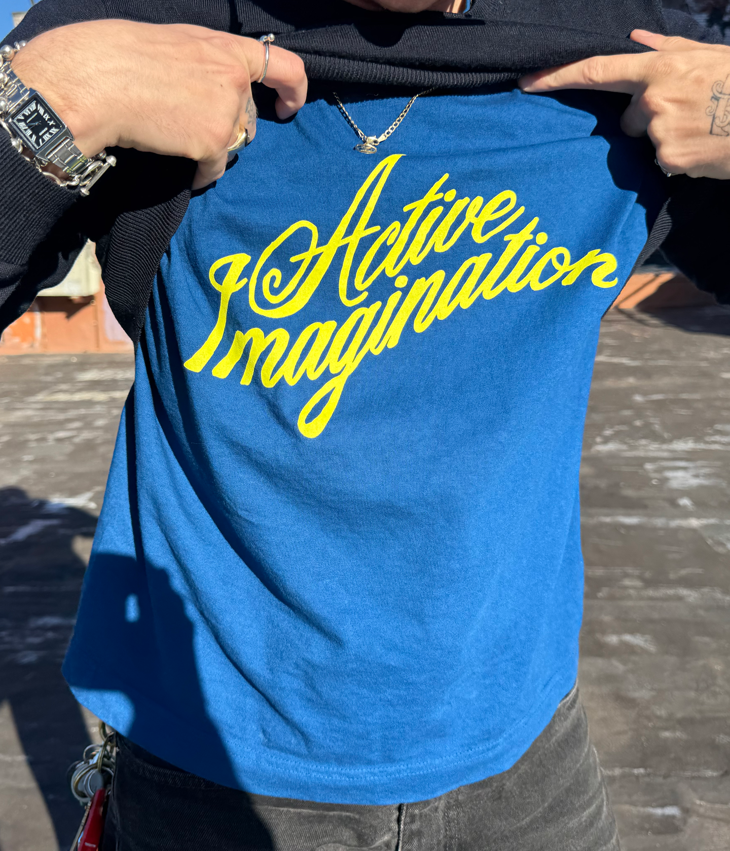 Active Imagination Tee Shirt - Boxy Fit