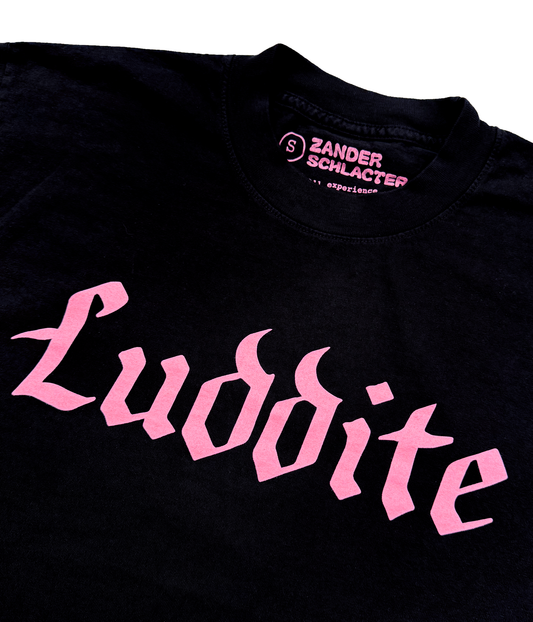 Luddite Tee - Black - Classic Fit