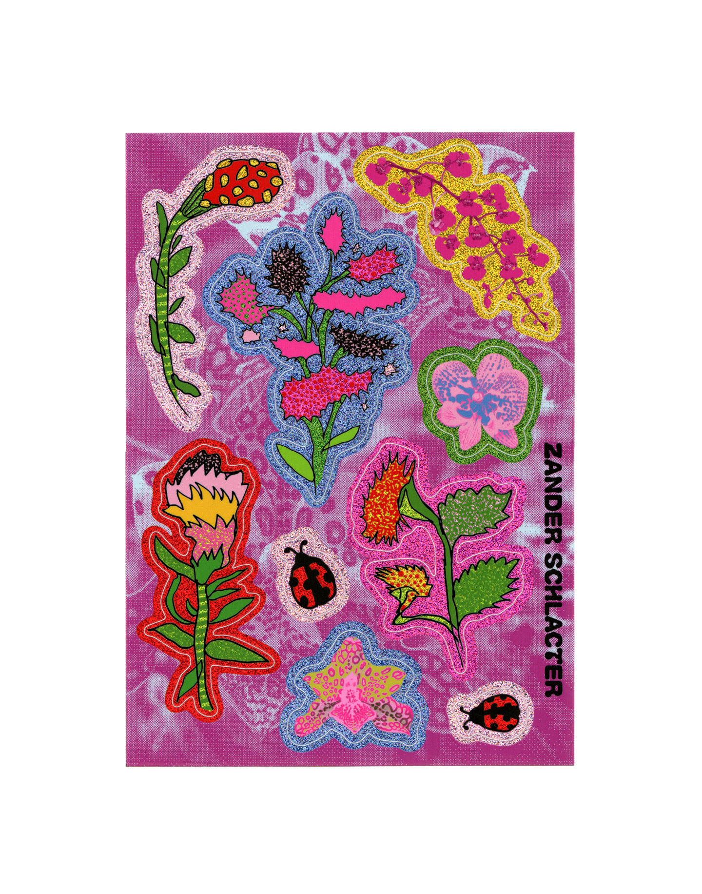 Floral Sticker Sheet