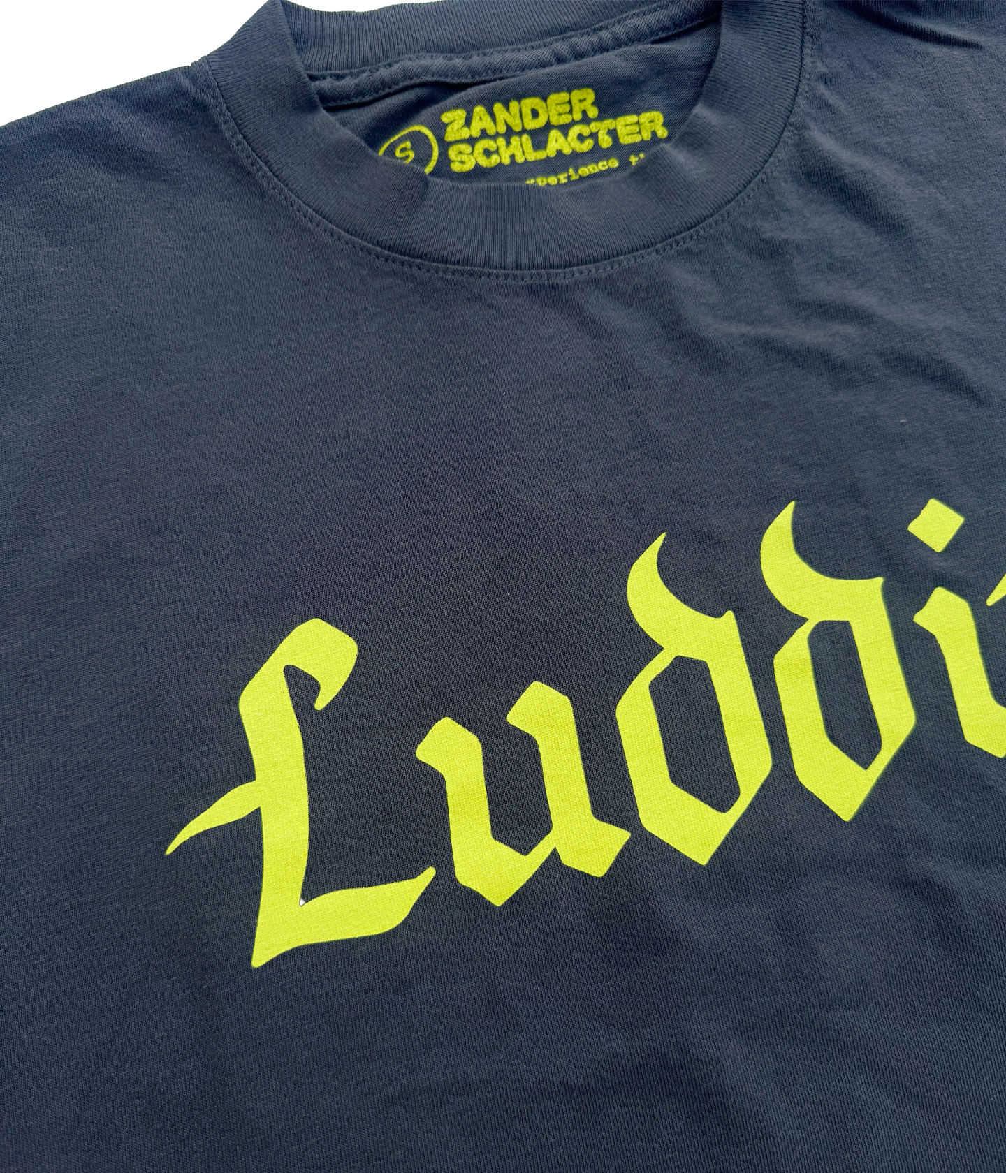 Luddite Tee - Crop Fit - Gray