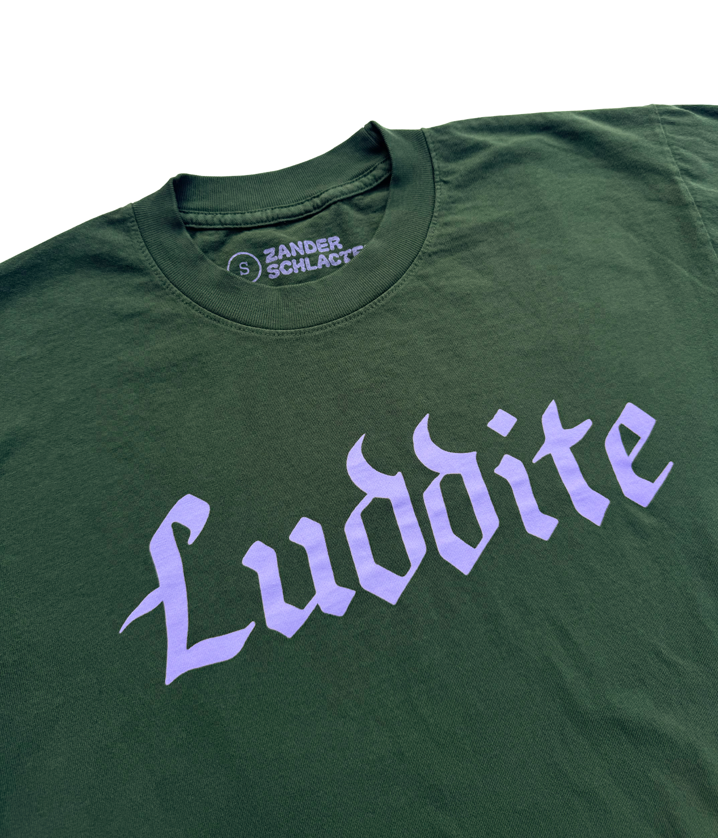 Luddite Tee - Green - Classic Fit