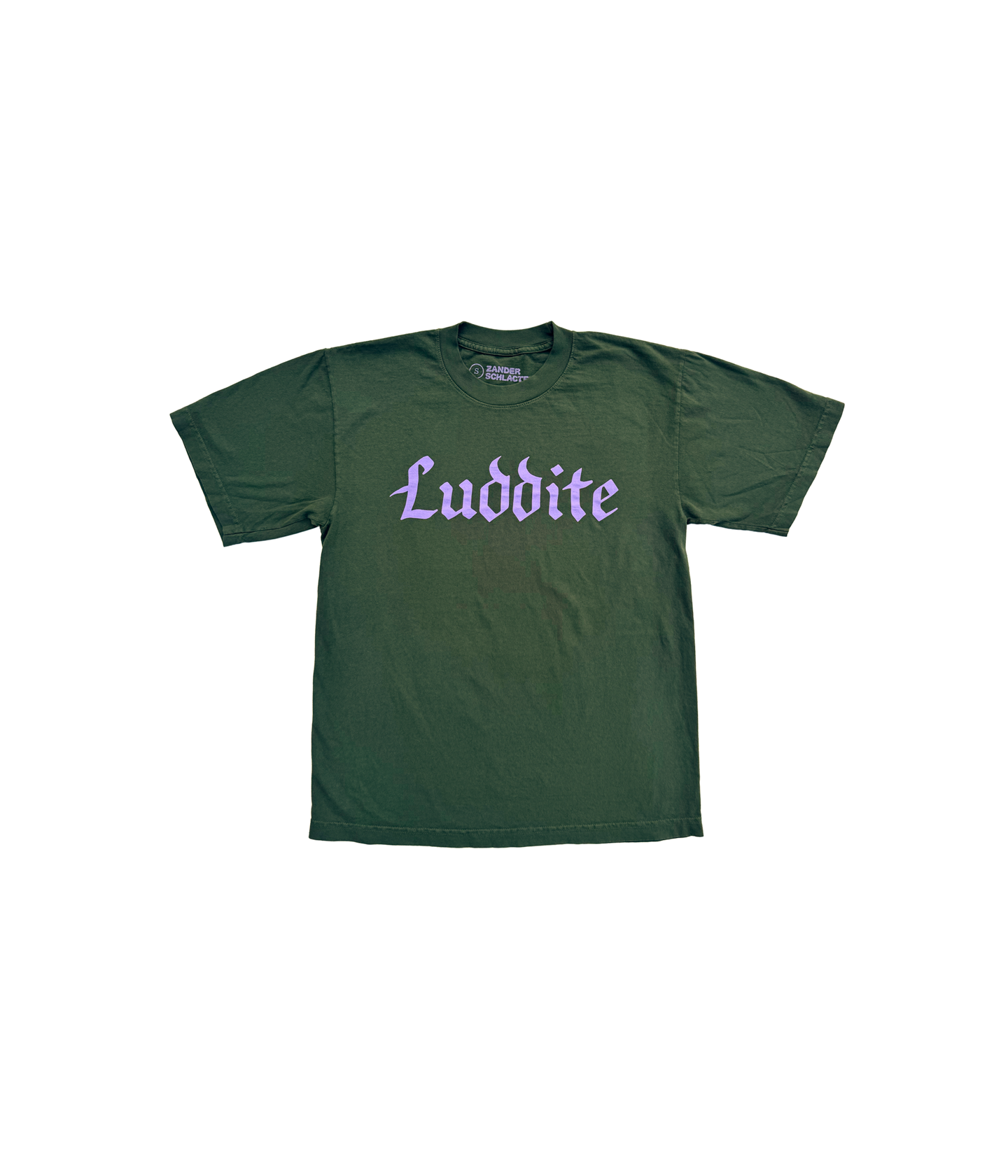 Luddite Tee - Green - Classic Fit