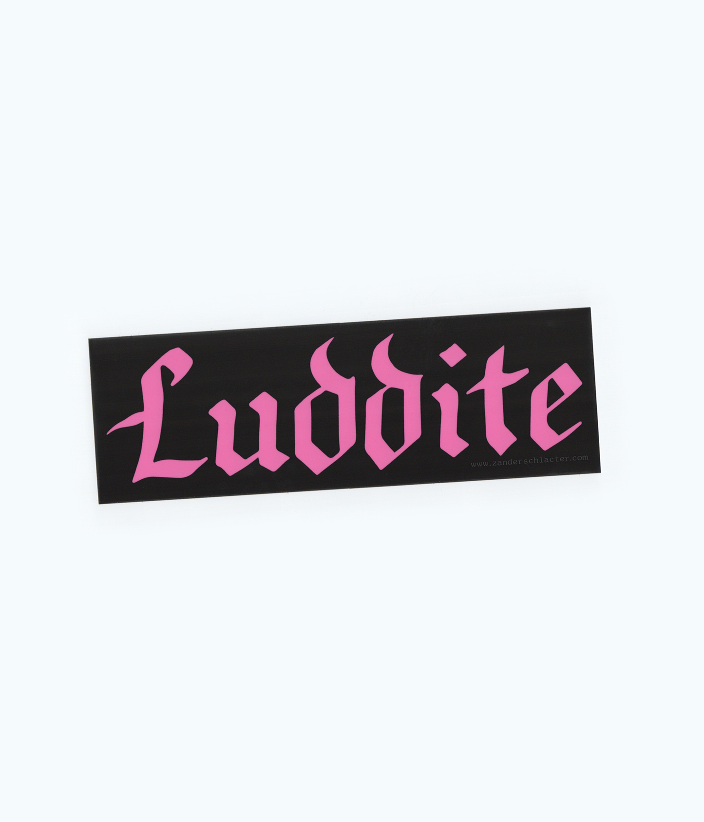 Luddite Bumper Sticker