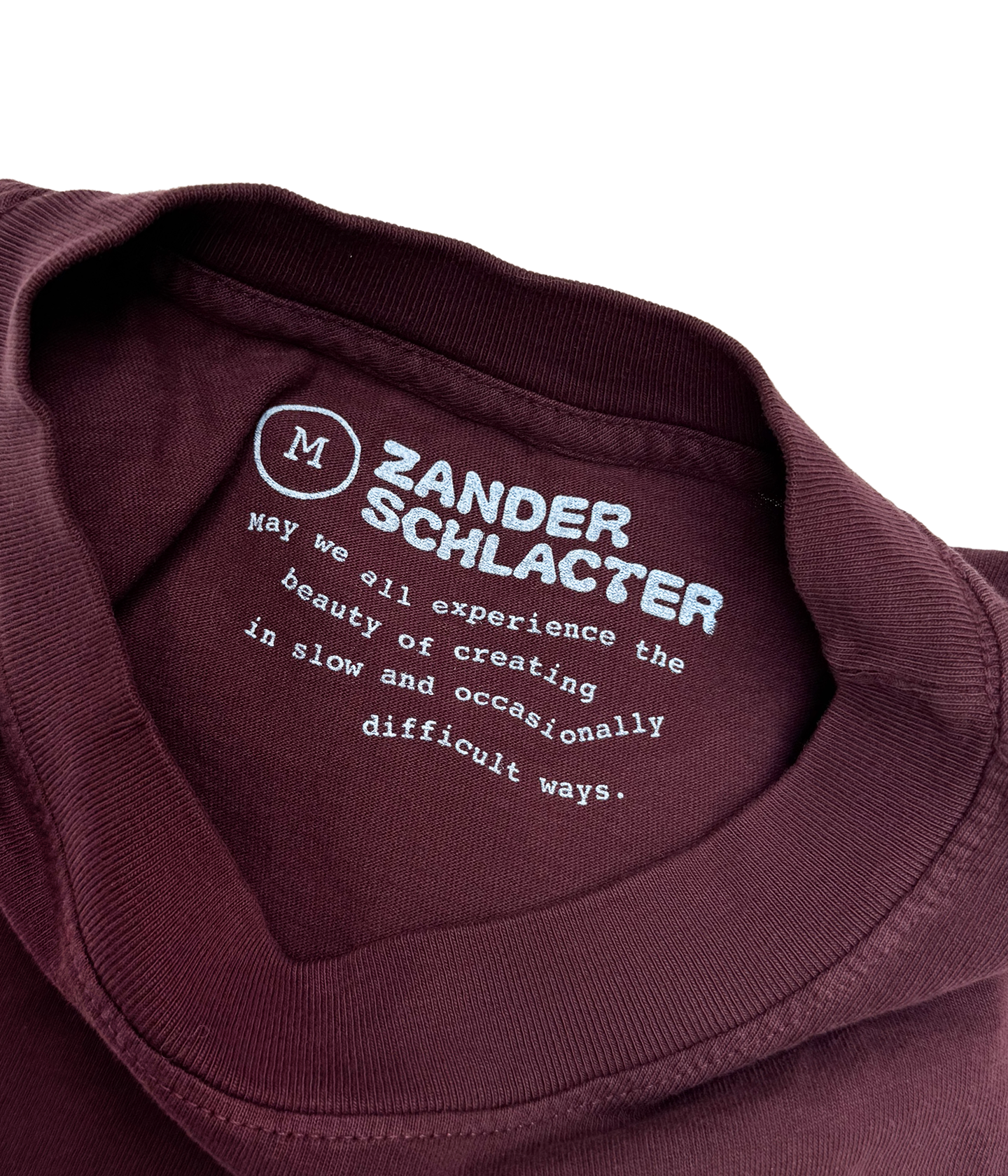 Luddite Tee - Crop Fit - Plum