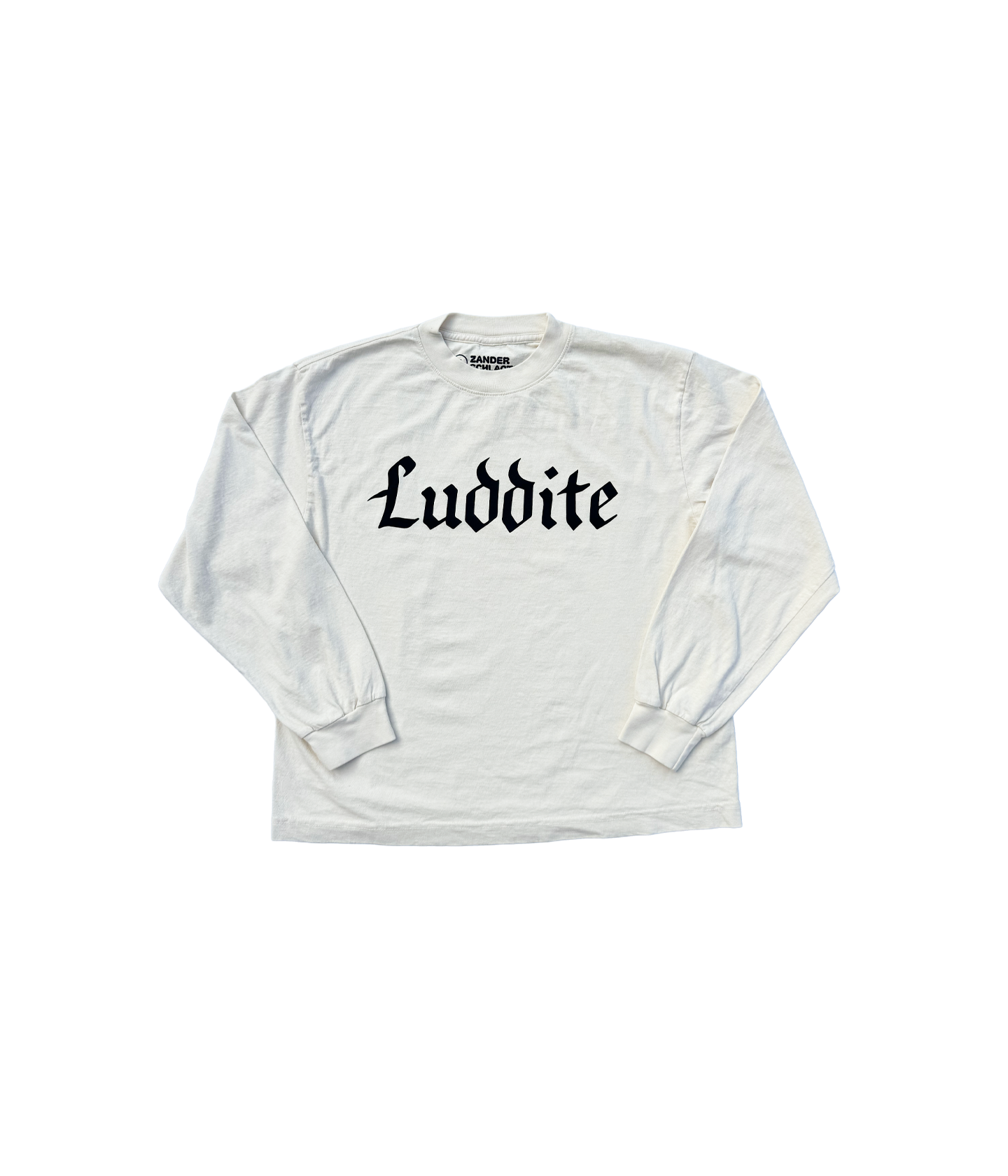 Luddite Tee - Boxy Long Sleeve
